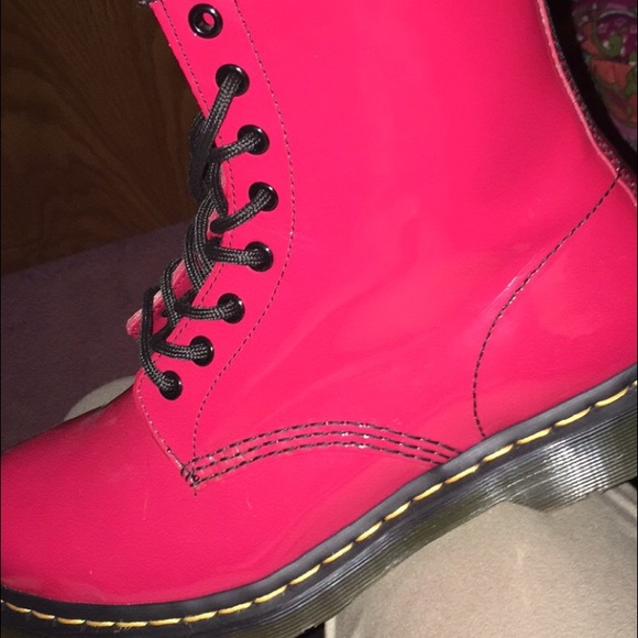 red doc martens