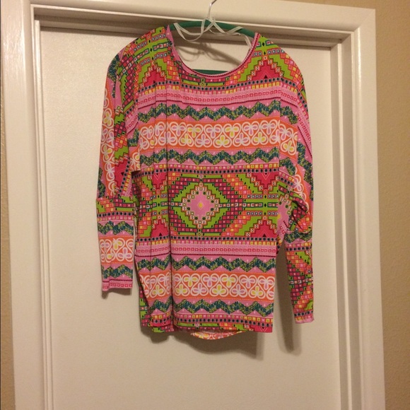Multi colored top