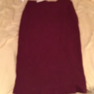Old navy ribbed pencil skirt