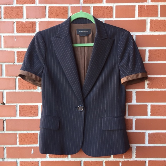 BCBG Short Sleeve Blazer