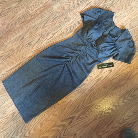 The Orla dress in Mocha vintage style dress - Picture 4 of 4