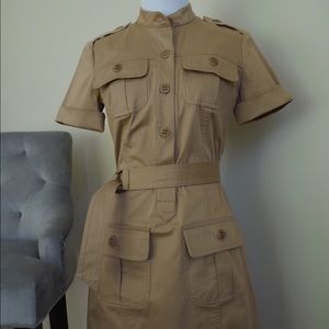Tina trunk khaki dress