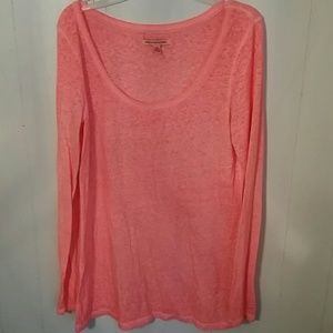 Coral Long Sleeve AE shirt