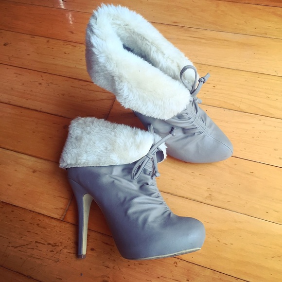 Fur Trim Bootie