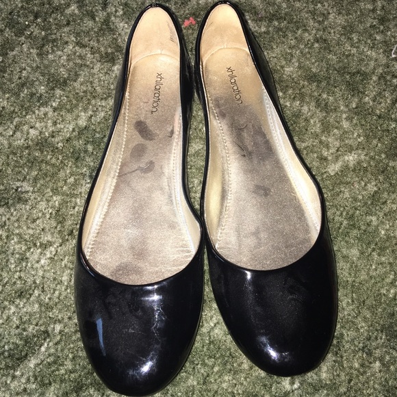 Simple black flats