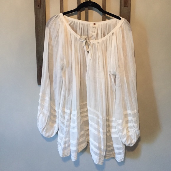 Free People "ties that bind" blouse
