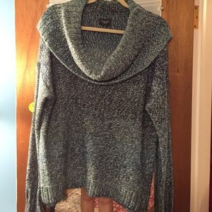 Versatile cowl neck sweater