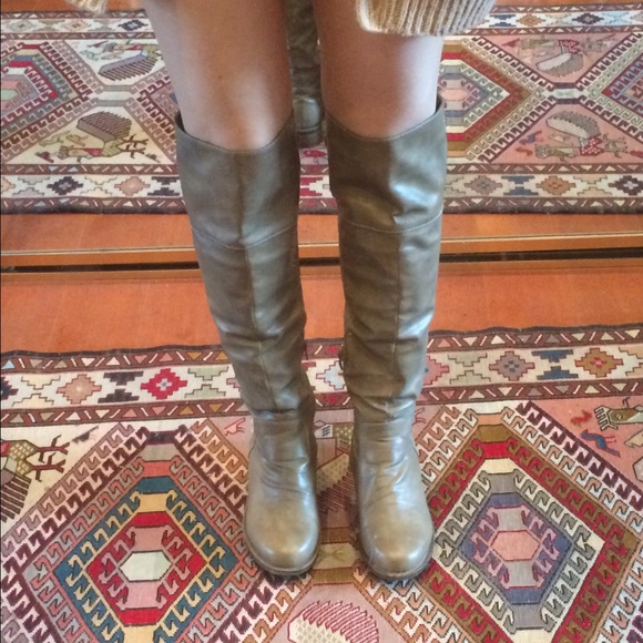 Above the knee boots
