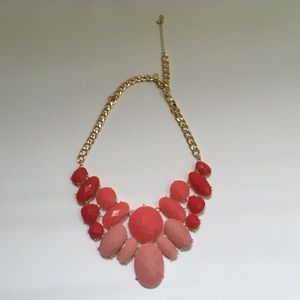 Thick Charming Charlie's Neclace in Pink.