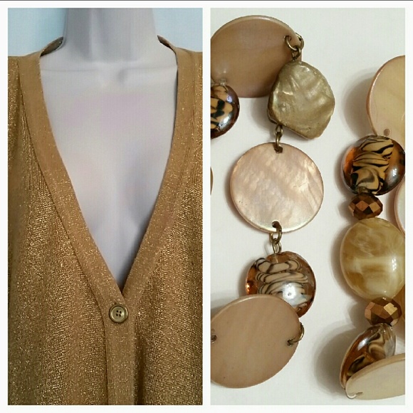 SPIEGEL sweater and matching bracelet
