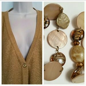 SPIEGEL sweater and matching bracelet