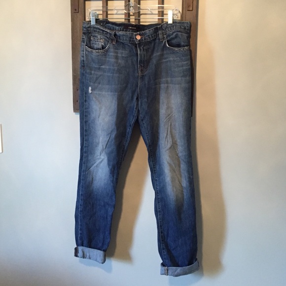 J Brand "Jake" Boyfriend Jeans