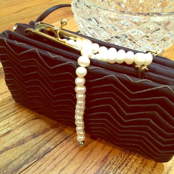 Judith Liebner silk evening bag Vintage