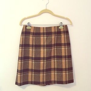 Cute, VINTAGE Clueless-style plaid mini skirt