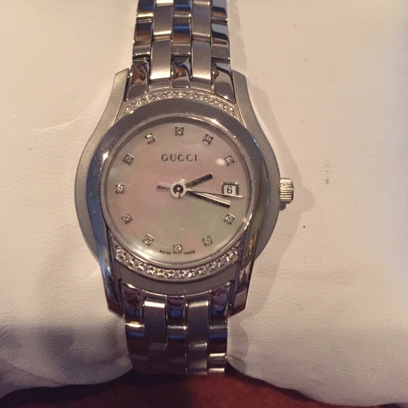 ***SOLD***Authentic Gucci Diamond Watch in Amazing