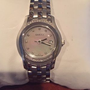 ***SOLD***Authentic Gucci Diamond Watch in Amazing