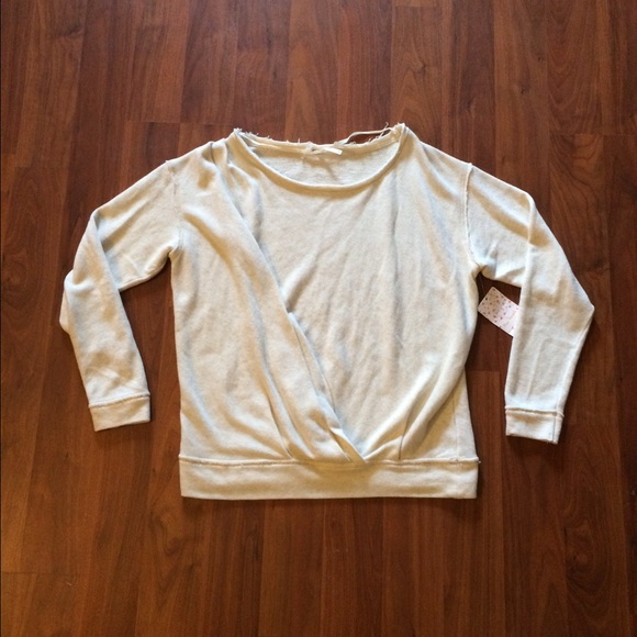 Free People slouchy sweatshirt. Small.