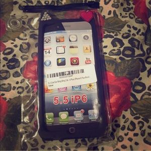 iPhone 6/6S case cute black kitty