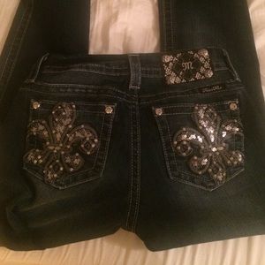 Miss Me size 27 mid-rise skinny jeans