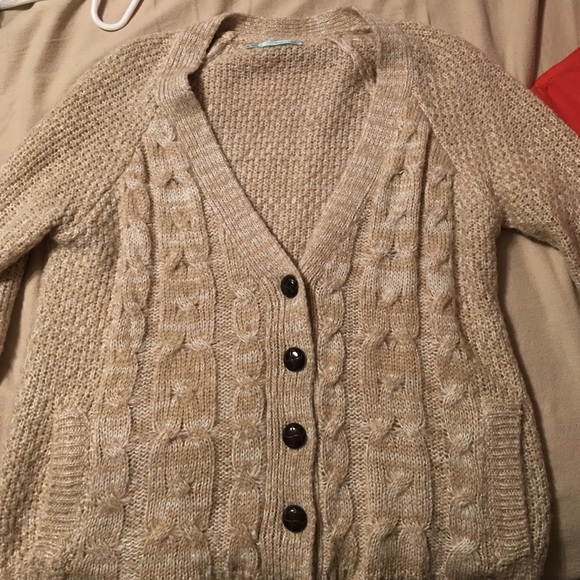 Maurice's cable knit cardigan