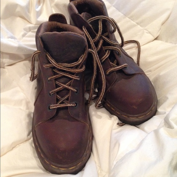 Dr. Martens Brown Leather Boots