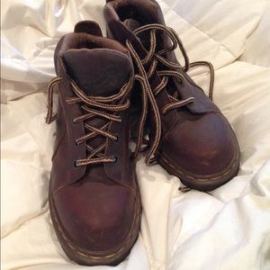 Dr. Martens Brown Leather Boots