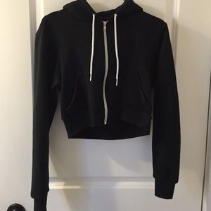 AA cropped hoodie