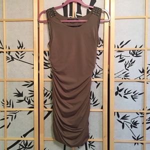 Forever 21 Tight Mocha Brown Dress