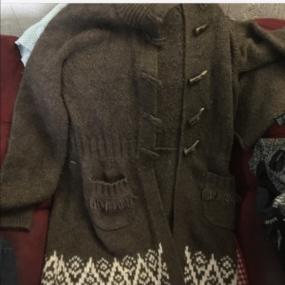 Tribal aztec cardigan