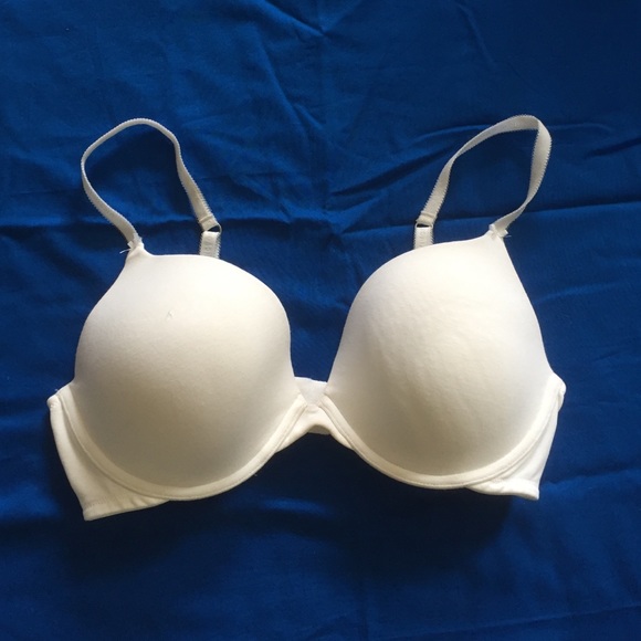 Victoria's Secret white push-up bra