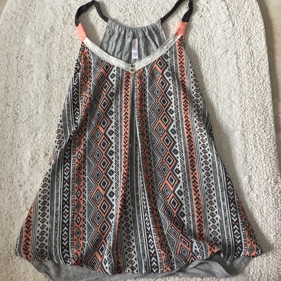 Tribal Printed Tank Top