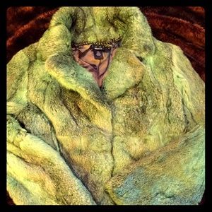 Green Rabbit coat