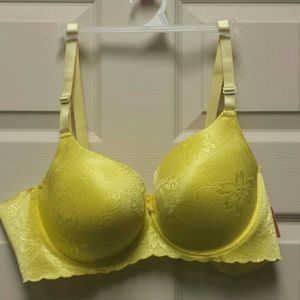 Size 44D yellow bra