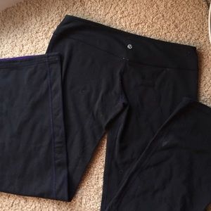 Lululemon full length reversible yoga pants
