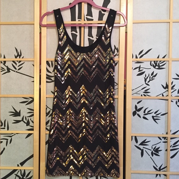 Foreign Exchange Beaded Party Dress