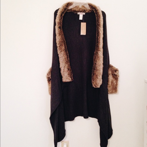 🌙Faux fur cardigan🌙