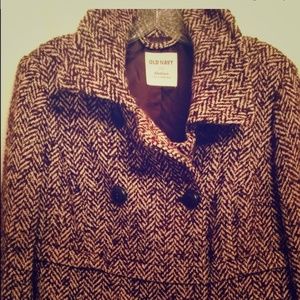 Beautiful brown and cream coat..