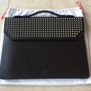 SOLD // NEW Christian Louboutin Alexis Briefcase