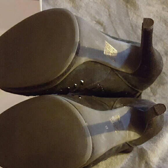 Free people black suede booties - Picture 3 of 4