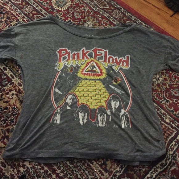 CHASER heather grey Pink Floyd graphic tee