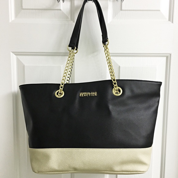 Black Kenneth Cole tote purse