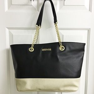 Black Kenneth Cole tote purse