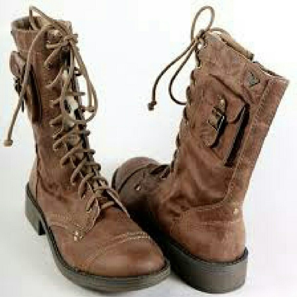 Roxy combat boots