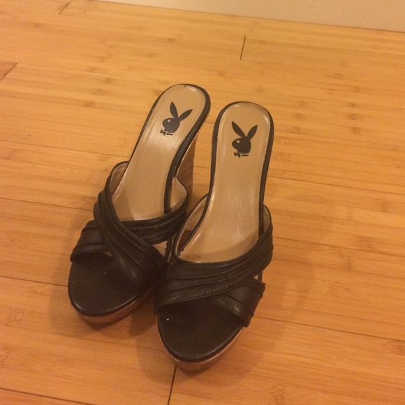 Cute Playboy Wedges