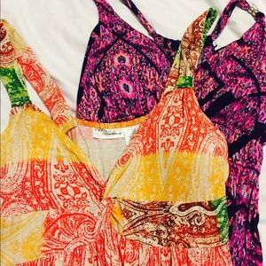 ✨SOLD✨Two colorful maxi dresses.