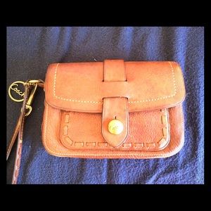 ⭐️Leather Coach wristlet