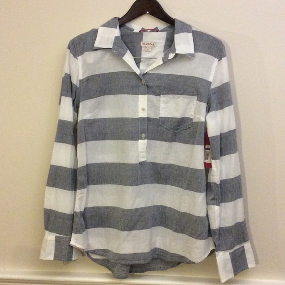 Merona Rugby Stripe Button Down