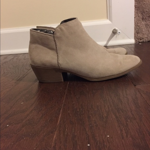 Vera Wang Suede Booties
