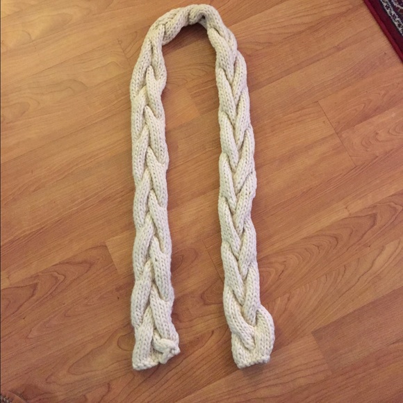 Cable stitch scarf handmade!