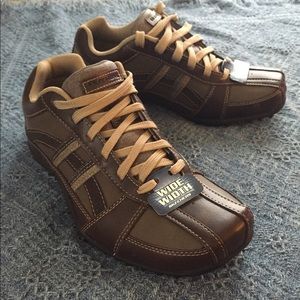 Men's Leather Skechers